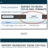 CSV Importer & Geocoder / Exporter & XML Exporter